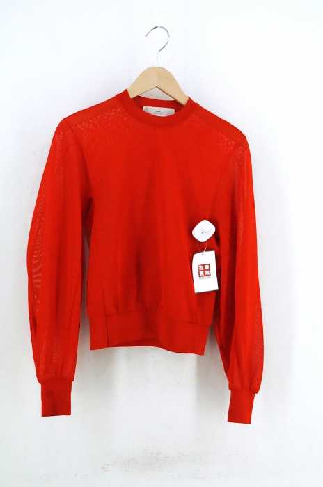 TOGA PULLA （トーガプルラ） シースルーニットトップス レディース トップス