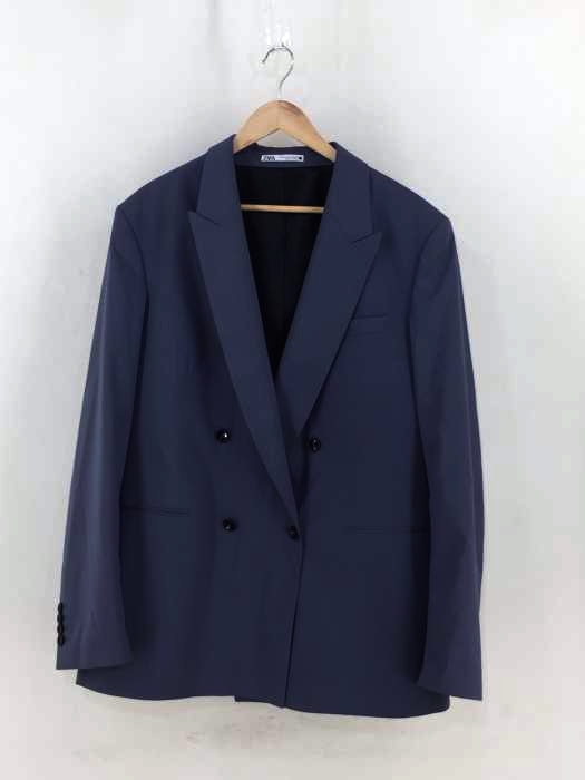 ZARA（ザラ） ピークドラペルテーラードジャケット メンズ アウター