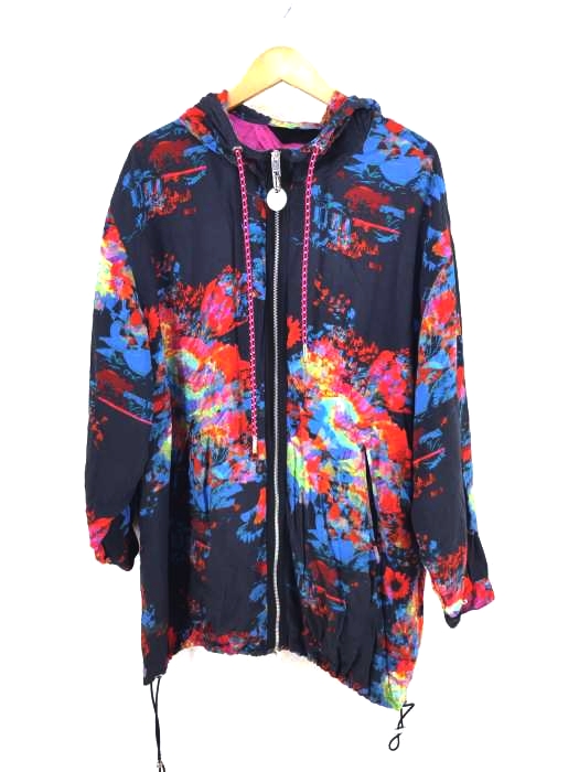 DIESEL（ディーゼル） 花柄ジップアップパーカー メンズ トップス