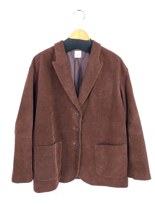 6 BEAUTY & YOUTH UNITED ARROWS（ロクビューティーアンドユースユナイテッドアローズ） 17AW エルボーパッチ 3B コーデュロイテーラードジャケット レディース アウター