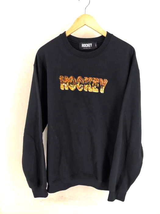 HOCKEY（ホッケー） ロゴプリント裏起毛 スウェット メンズ トップス