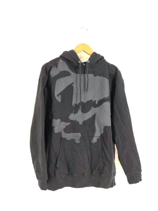 Ground Y（グラウンド ワイ） 10.0oz cotton Shadow Handwriting GY Logo ロゴグラフィックフーディ メンズ トップス