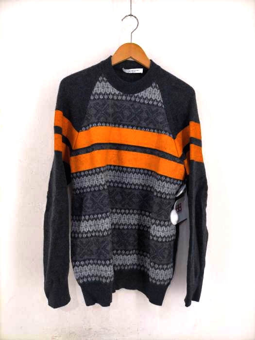 GIVENCHY（ジバンシィ） 総柄ウールセーター メンズ トップス