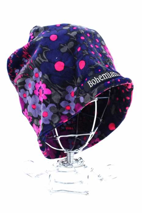 BOHEMIANS (ボヘミアンズ) 花柄ニットキャップ メンズ 帽子