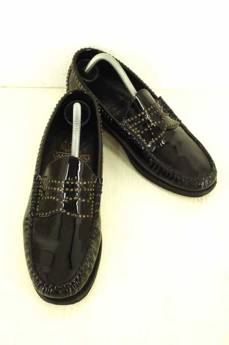nano universe×CAMINANDO （ナノユニバース） Studs Penny Loafer メンズ シューズ