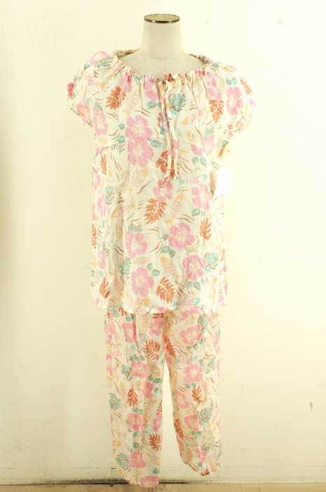 TSUMORI CHISATO SLEEP（ツモリチサトスリープ） 花柄パジャマセット　ポーチ レディース セットアップ