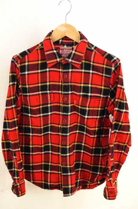 Levi's（リーバイス） コットンネルチェックシャツ メンズ トップス