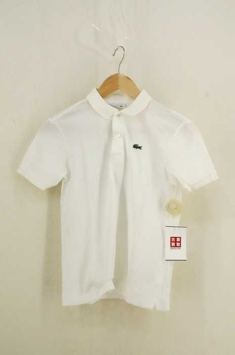 LACOSTE (ラコステ) 胸刺繍鹿の子ポロシャツ レディース トップス