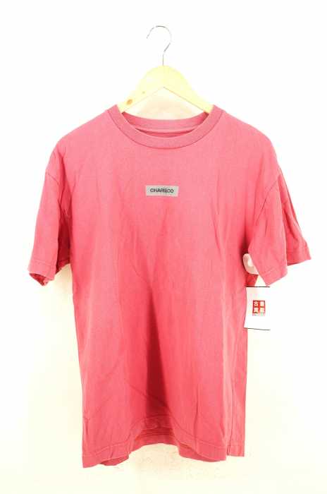 chari&co （チャリアンドコー） REFLECTOR BOX LOGO TEE ボックスロゴTシャツ メンズ トップス