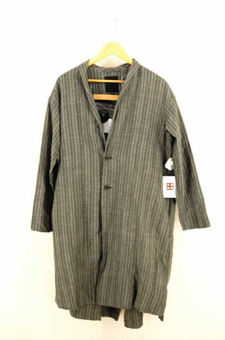 pas de calais(パドカレ) 19ss ストライプコート ワイドパンツ セットアップ レディース セットアップ