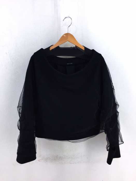 AULA(アウラ) 18SS ABILITY PULLOVER チュールレオヤードボンディングスウェット レディース トップス
