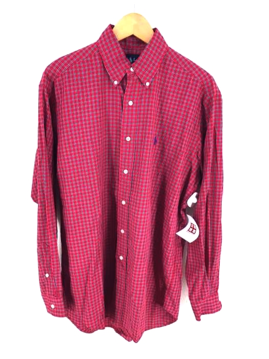 RALPH LAUREN(ラルフローレン) ブロックチェック柄ボタンダウンシャツ メンズ トップス