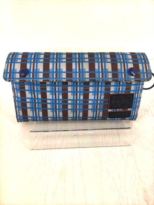 PORTER（ポーター） 第10弾 EXPLORER COLLECTION チェック柄長財布 メンズ 財布・ケース