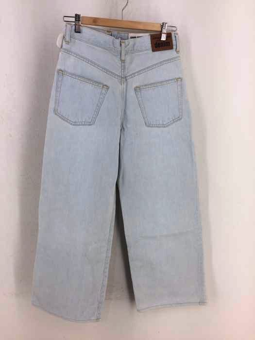 JUNYA WATANABE COMME des GARCONS（ジュンヤワタナベコムデギャルソン） AD2018 19SS バックフロントデザインワイドデニムパンツ レディース パンツ
