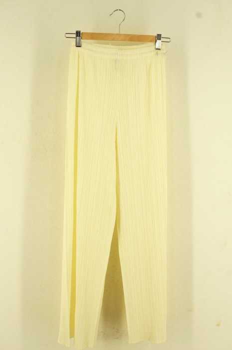 PLEATS PLEASE ISSEY MIYAKE （プリーツプリーズイッセイミヤケ） 10SS　プリーツデザインパンツ レディース パンツ