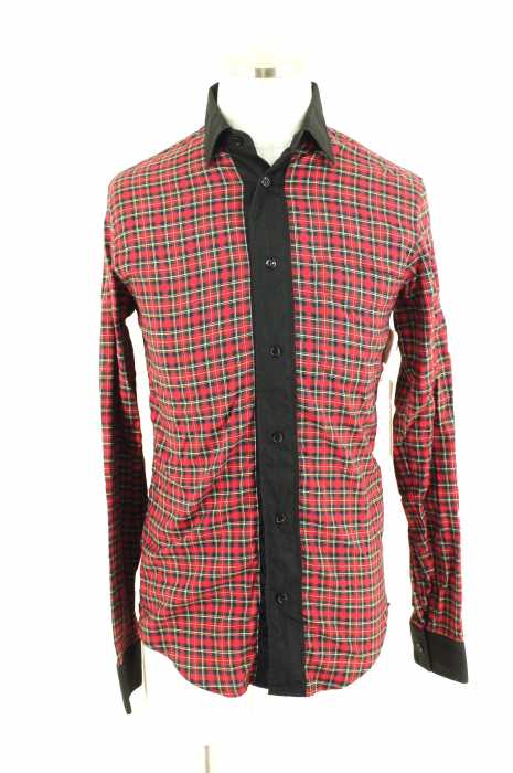 Dior HOMME （ディオールオム） コットンチェックシャツ メンズ トップス