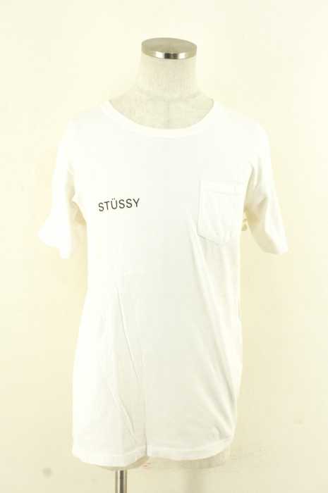 STUSSY （ステューシー） ロゴポケット付きTシャツ メンズ トップス