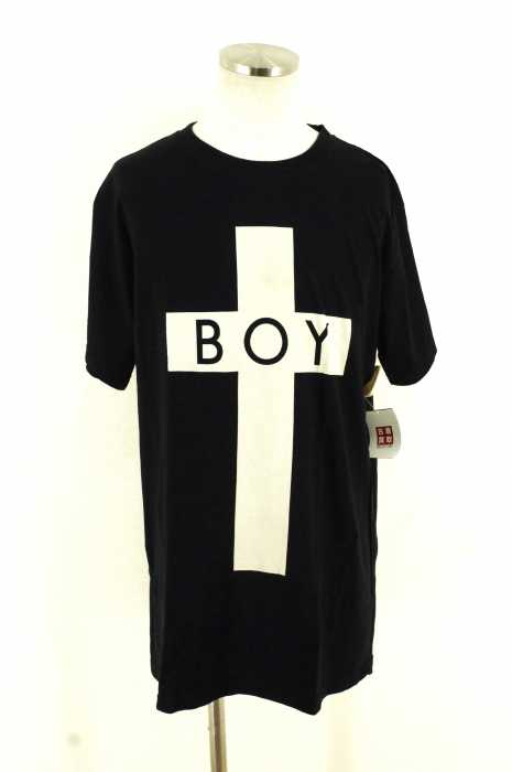 LONG CLOTHING×BOY LONDON　（ロングクロージング×ボーイロンドン） ロゴプリントTシャツ メンズ トップス