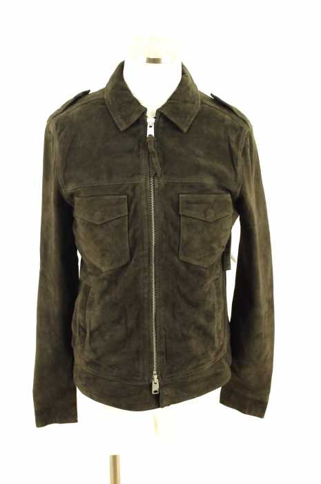 ALLSAINTS （オールセインツ） OAKLEY SUEDE　JACKET　スウィードレザージャケット メンズ アウター