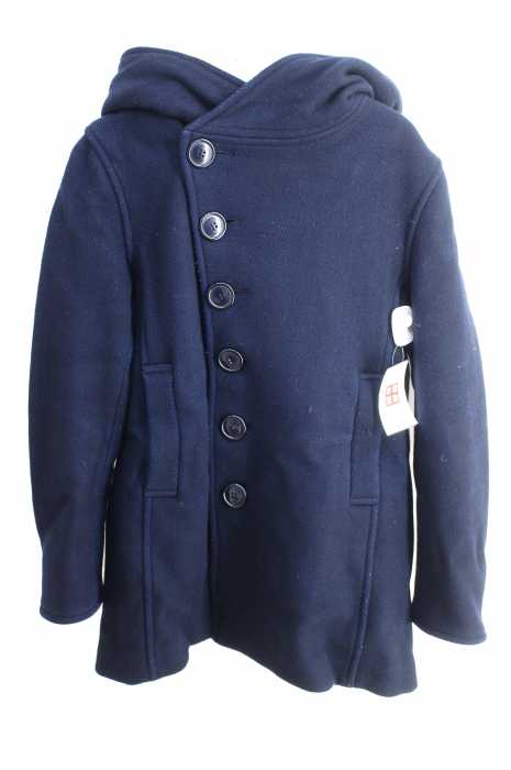 Sunaokuwahara スナオクワハラ 変形メルトンpコート メンズ アウター ブランド古着買取販売バズストア