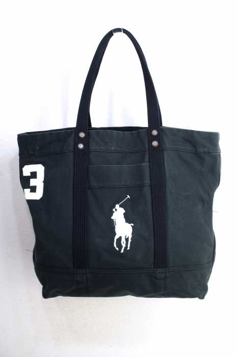 Polo by RALPH LAUREN （ポロバイラルフローレン） ビッグポニーキャンバストートバッグ メンズ バッグ