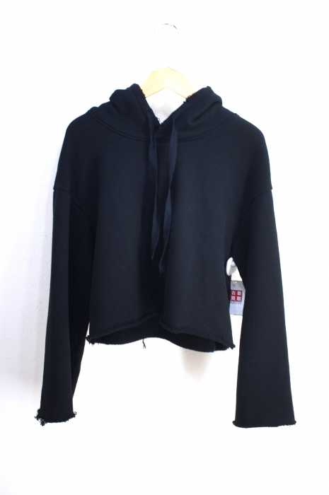 AMERI（アメリ） CUT O FF DAMAGE HOODIE レディース トップス
