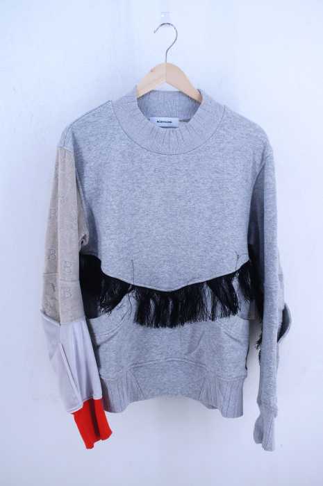 bodysong.（ボディソング） AFL フリンジ装飾アーマーシルエットプル  