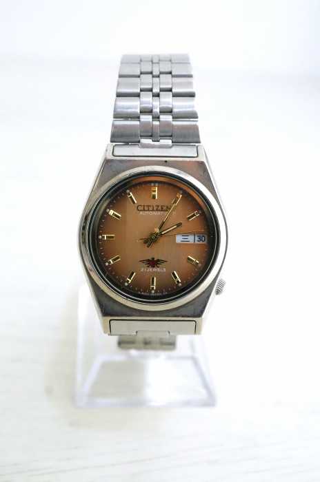 CITIZEN（シチズン） AUTOMATIC 21JEWELS クォーツ腕時計 メンズ 