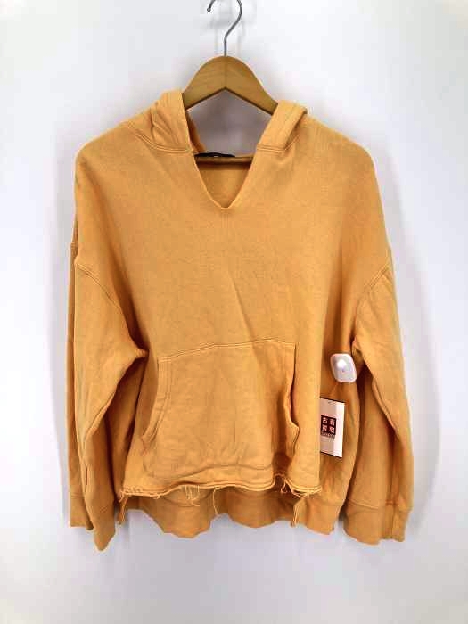 w closet （ダブルクローゼット） 切替ヘムBIGパーカー レディース トップス
