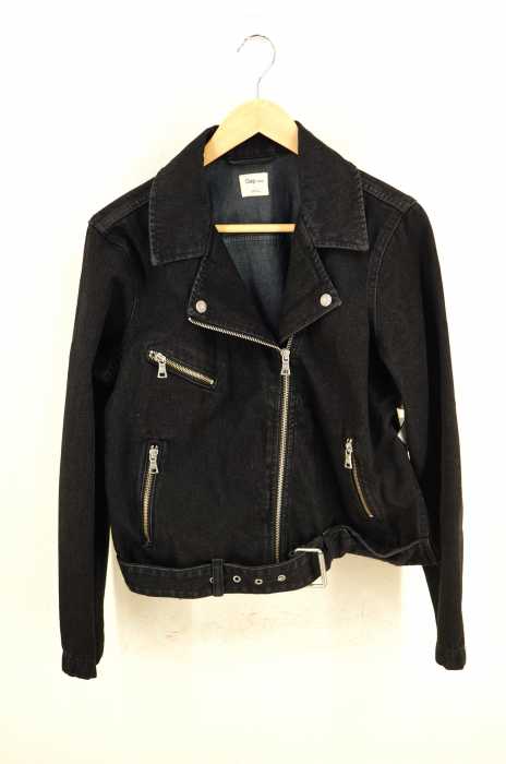 Gap （ギャップ） デニムライダースジャケット レディース アウター