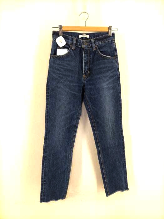 moussy(マウジー) カットオフデザイン デニムスキニーパンツ レディース パンツ