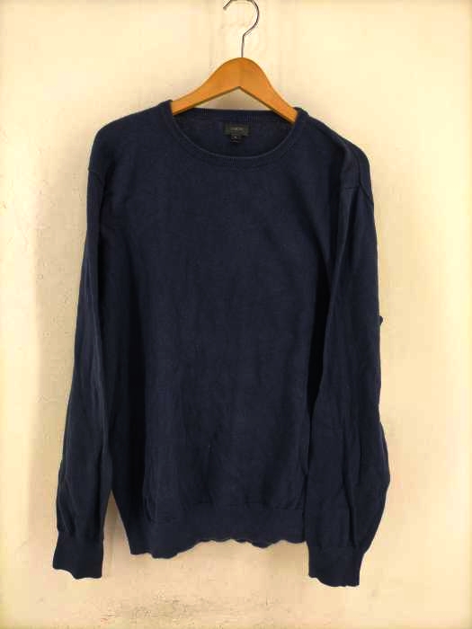 J.CREW（ジェイクルー） カシミヤ混クルーネックコットンニット メンズ トップス
