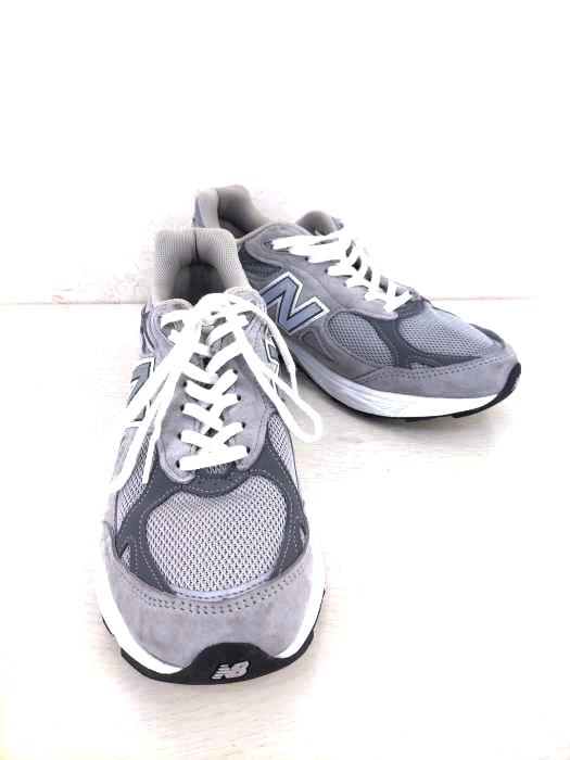 NEW BALANCE(ニューバランス) USA製 990 V3 スエードレザー メッシュ スニーカー メンズ シューズ