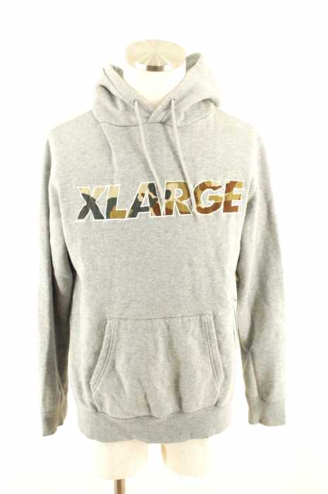 X-LARGE(エクストララージ) ロゴワッペンスウェットパーカー メンズ トップス