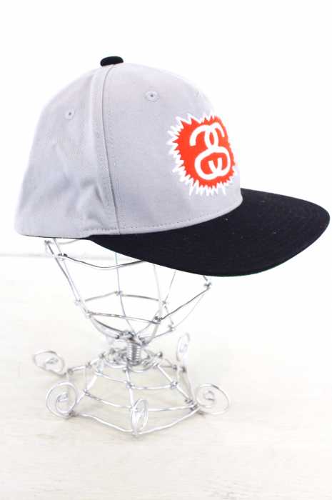 STUSSY (ステューシー) フロントロゴスナップバックキャップ メンズ 帽子