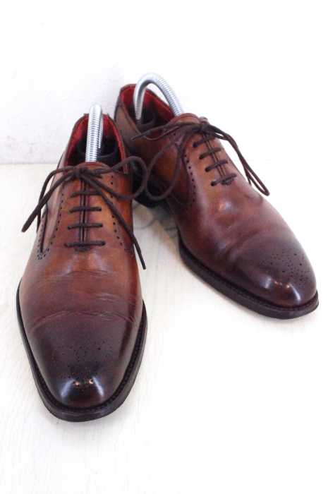 Cordwainer(コードウェイナー) レザーウィングチップシューズ メンズ シューズ