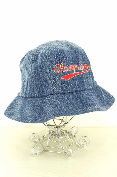 Champion × And A（チャンピオン×アンドエー） フロントロゴバケットハット メンズ 帽子