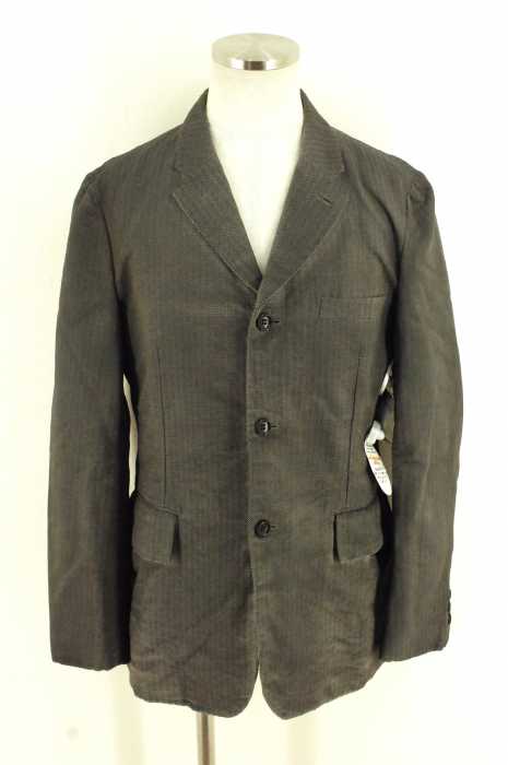 COMME des GARCONS HOMME PLUS (コムデギャルソンオムプリュス) AD2002 製品染3Bテーラードジャケット メンズ アウター