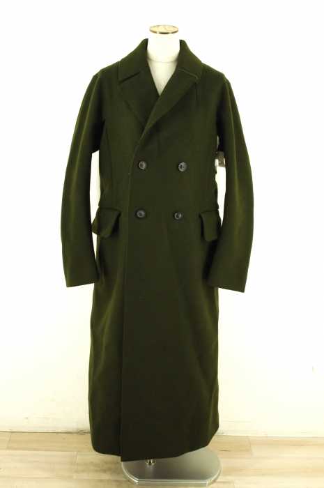 JIL SANDER (ジルサンダー) ウール混ロングコート レディース アウター