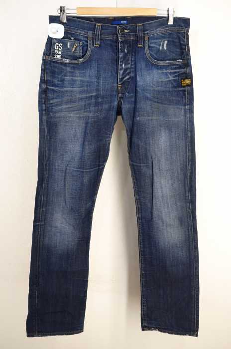 G-STAR RAW（ジースターロー） ダメージ加工デニムパンツ メンズ パンツ