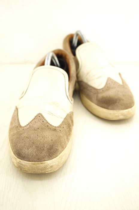 Paul Smith ポールスミス ウィングチップレザースリッポン メンズ シューズ ブランド古着買取販売バズストア