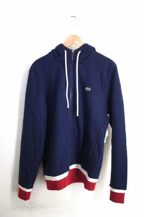 LACOSTE （ラコステ） 胸刺繍ジップアップパーカー メンズ トップス