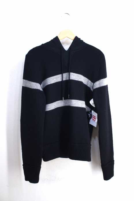 DOLCE&GABBANA （ドルチェアンドガッバーナ） 素材切替ニットパーカー メンズ トップス
