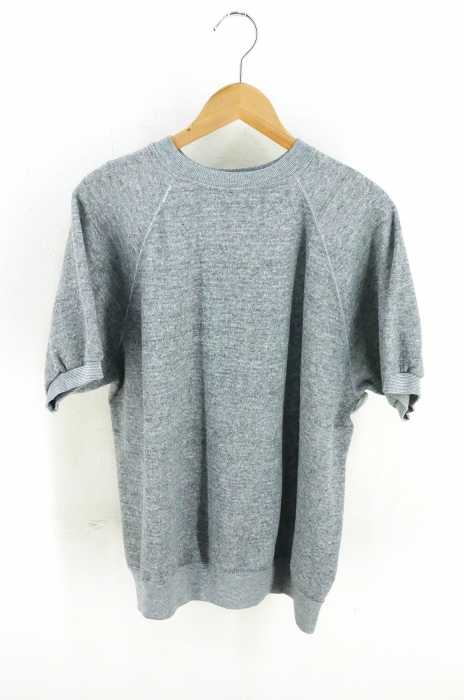 USED古着  （ユーズドフルギ） 80~90S　USA製　ラグランスウェット半袖Tシャツ メンズ トップス