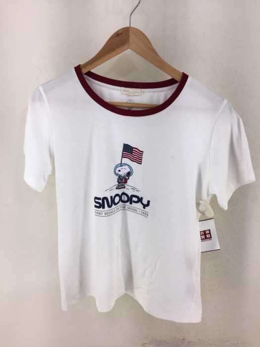 earth music&ecology（アースミュージックアンドエコロジー） クルーネックリンガーTシャツ レディース トップス