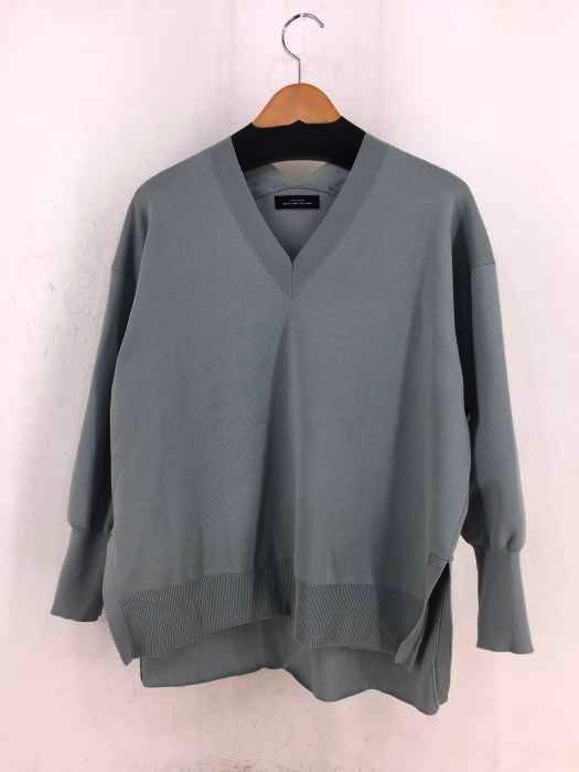 UNITED ARROWS green label relaxing（ユナイテッドアローズグリーンレーベルリラクシング） FFC PE スリット Vネック プルオーバー ニット レディース トップス