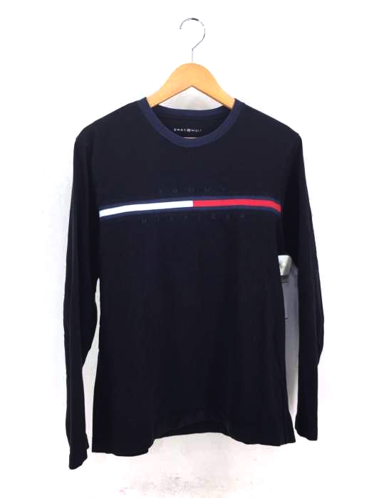 TOMMY HILFIGER（トミーヒルフィガー） ロゴ刺繍　ロングスリーブtee メンズ トップス