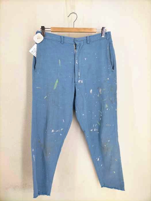 USED古着（ユーズドフルギ） 50~60S カムロック棒TALONジッパー コットンパンツ メンズ パンツ
