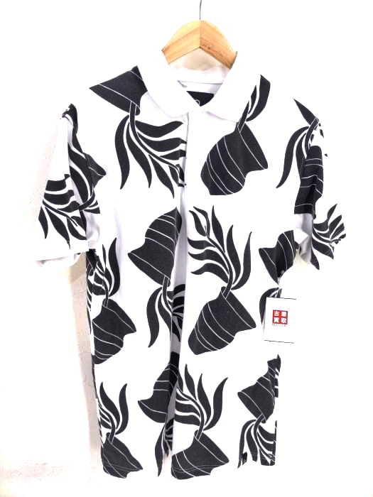 By Parra（バイパラ） polo pique plants メンズ トップス