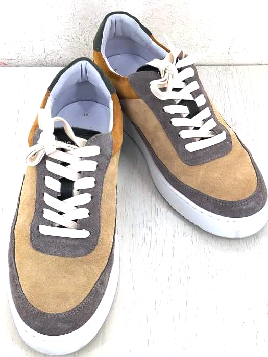 Filling Pieces(フィリングピース) MONDO RIPPLE スエード ローカットスニーカー メンズ シューズ